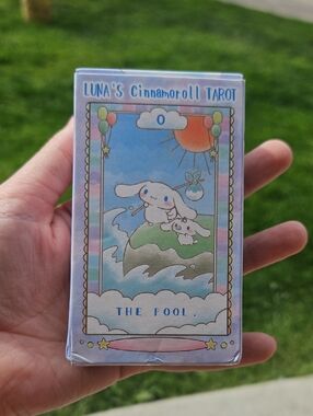 Luna's Cinnamonroll Tarot Deck - Pastel Blue & Pink